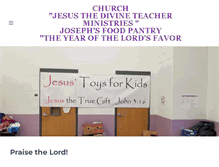 Tablet Screenshot of josephsfoodpantry.com